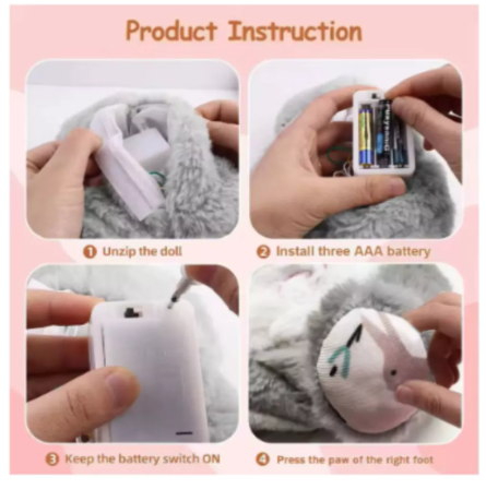 Miniatura 2 de Peluche Dormilón Elefante Koala Conejo